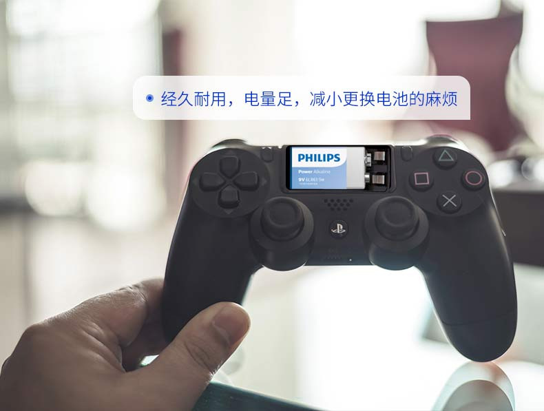 飞利浦/PHILIPS 碱性9V电池1粒