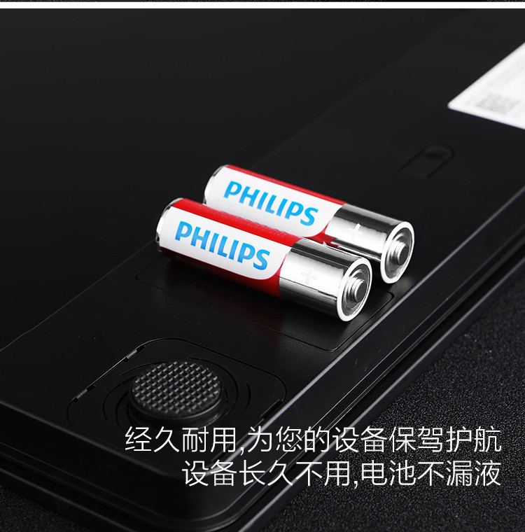 飞利浦/PHILIPS 碱性5号电池4粒卡装