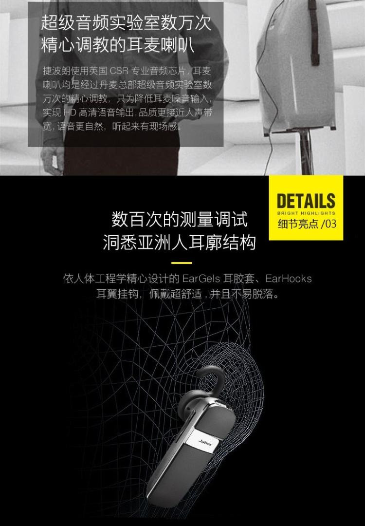 捷波朗/Jabra 无线蓝牙耳机  Talk 15 SE