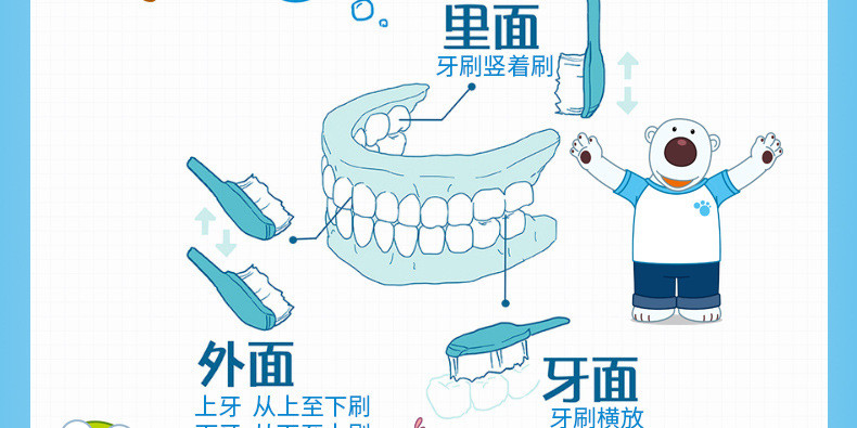 啵乐乐 韩国进口儿童水果含木糖醇低氟3岁以上儿童牙膏