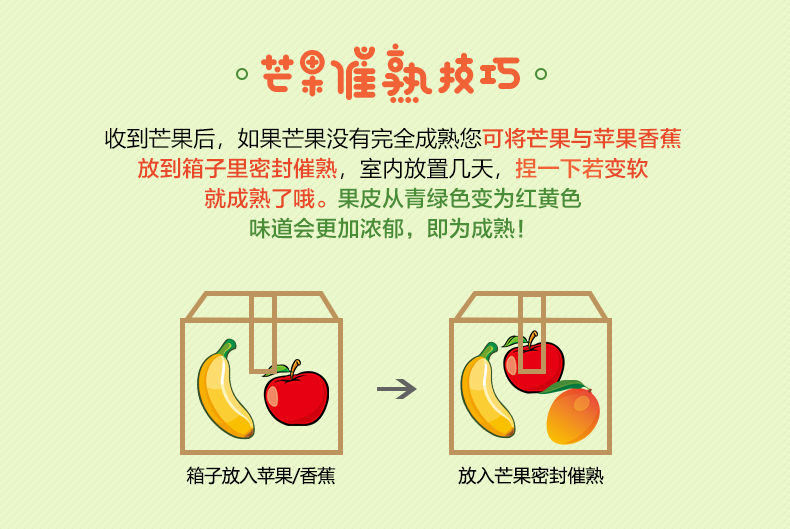 海南贵妃芒果新鲜水果红金龙小芒果非小台农芒果一整箱批发包邮