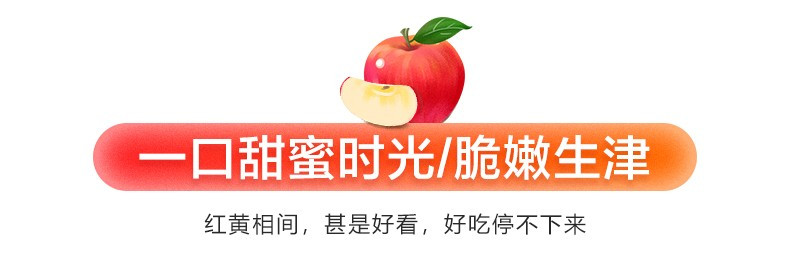 【领券立减10元】烟台红富士苹果精选特大果，5斤装约7-9个装