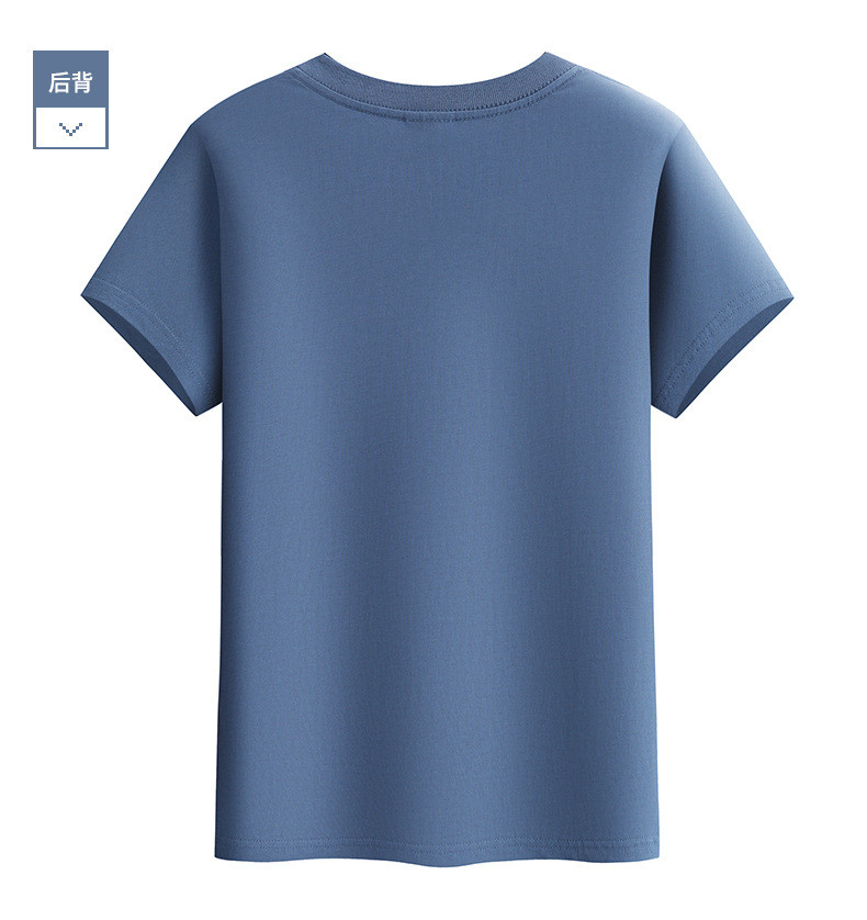  verhouse 夏季新款短袖T恤小蓝标大码宽松休闲男女上衣 休闲百搭