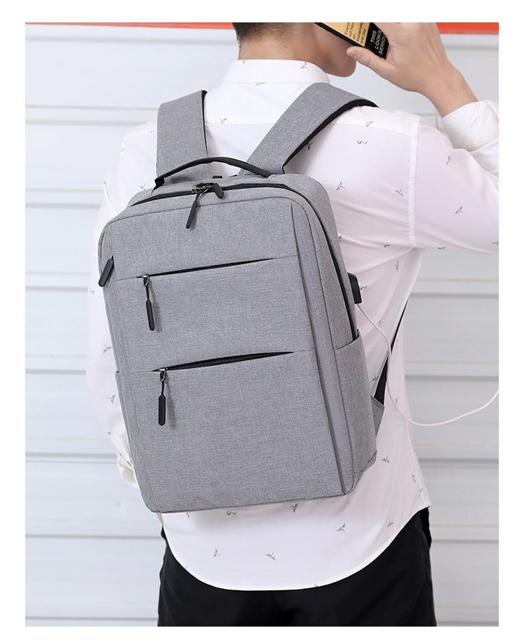  模范丈夫  大容量情侣款背包笔记本电脑背包商务电脑包 大容量 出行方便