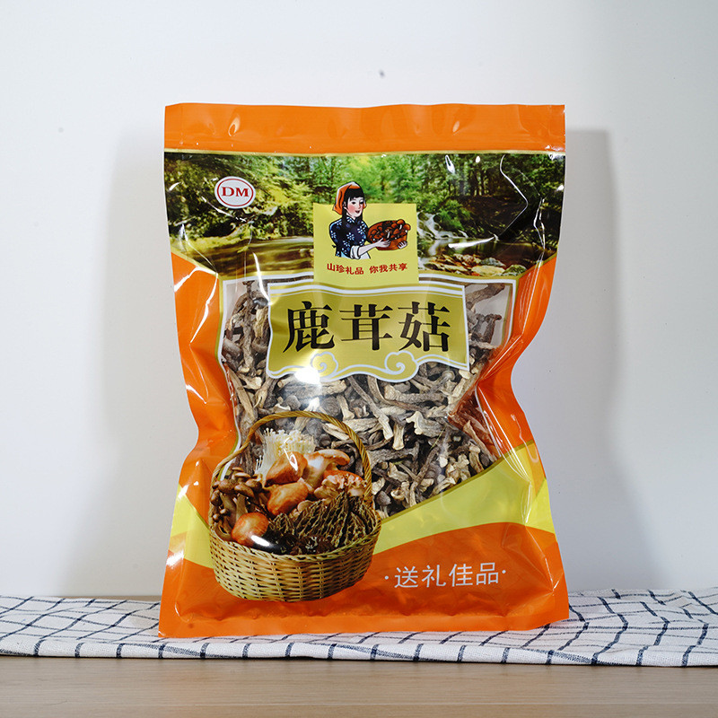  模范丈夫 200g袋装鹿茸菇鹿茸菌干货新鲜菌菇蘑菇干香菇菌菇类 新鲜