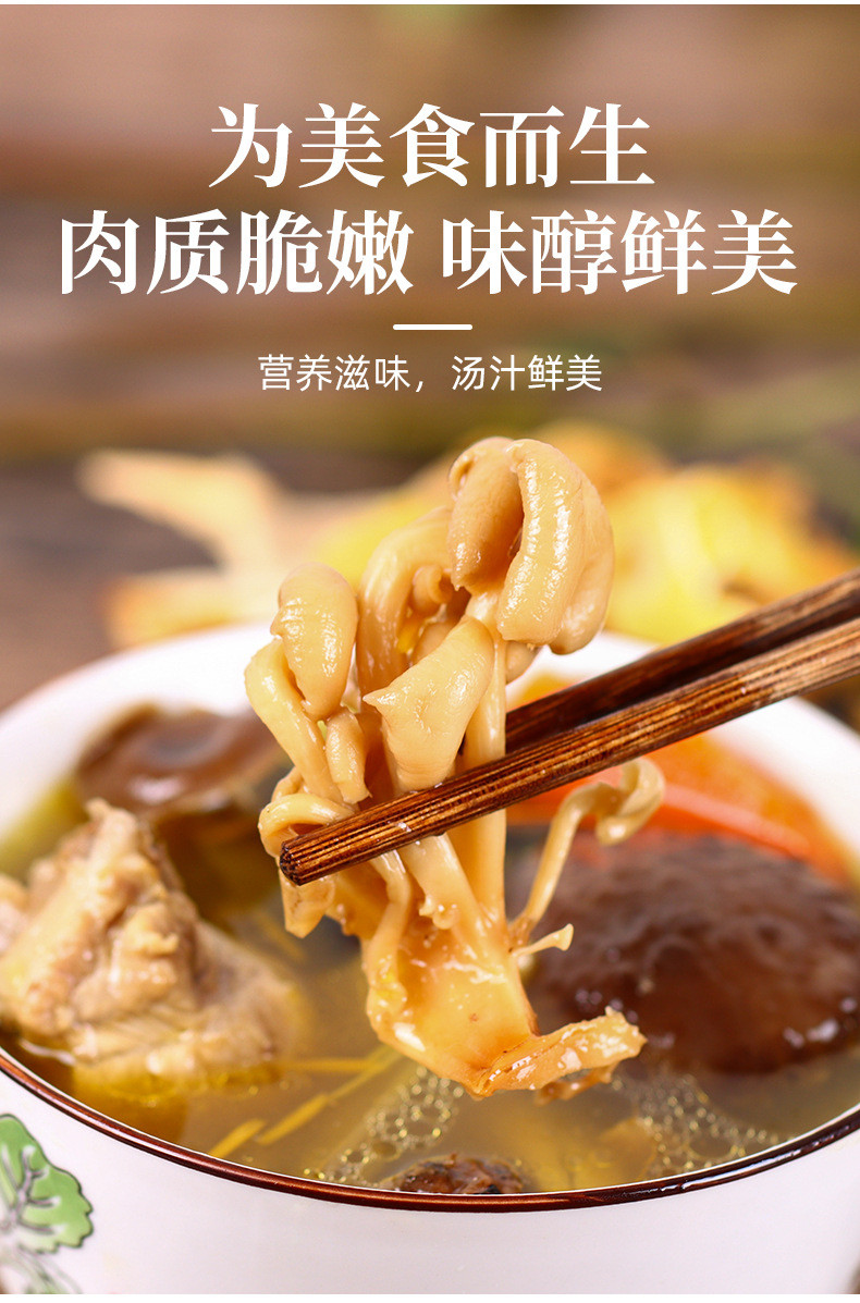 滇闽家人 鸡油菌干蘑菇黄丝菌食用菌榆黄菇干货杏黄菇 嫩脆鲜美