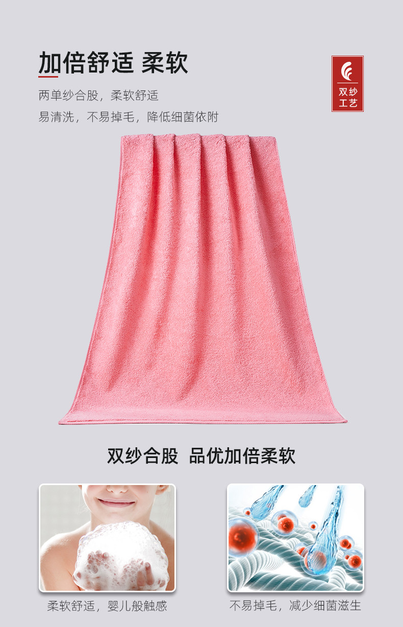 ESPRIT ESPRIT 内野联名定制款炫彩毛浴巾套装2面1浴