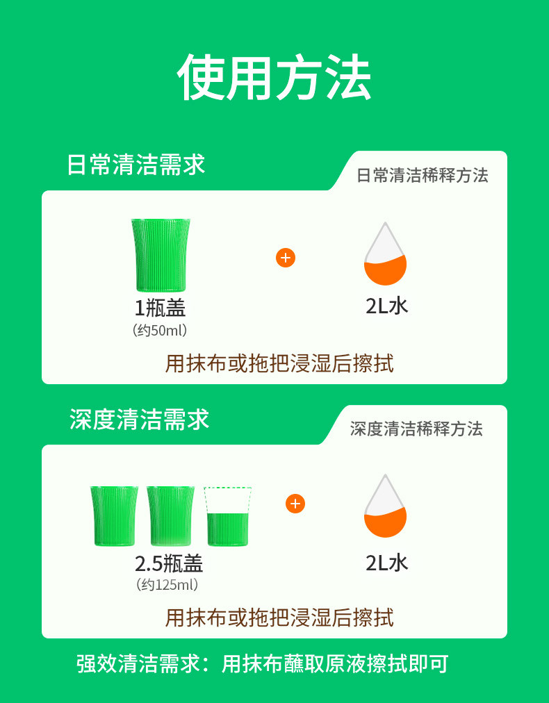 滴露/Dettol 地板清洁剂柠檬2L