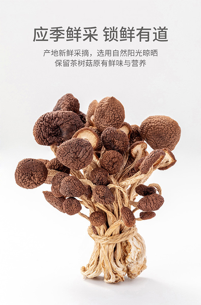 方家铺子 茶树菇120g/袋装