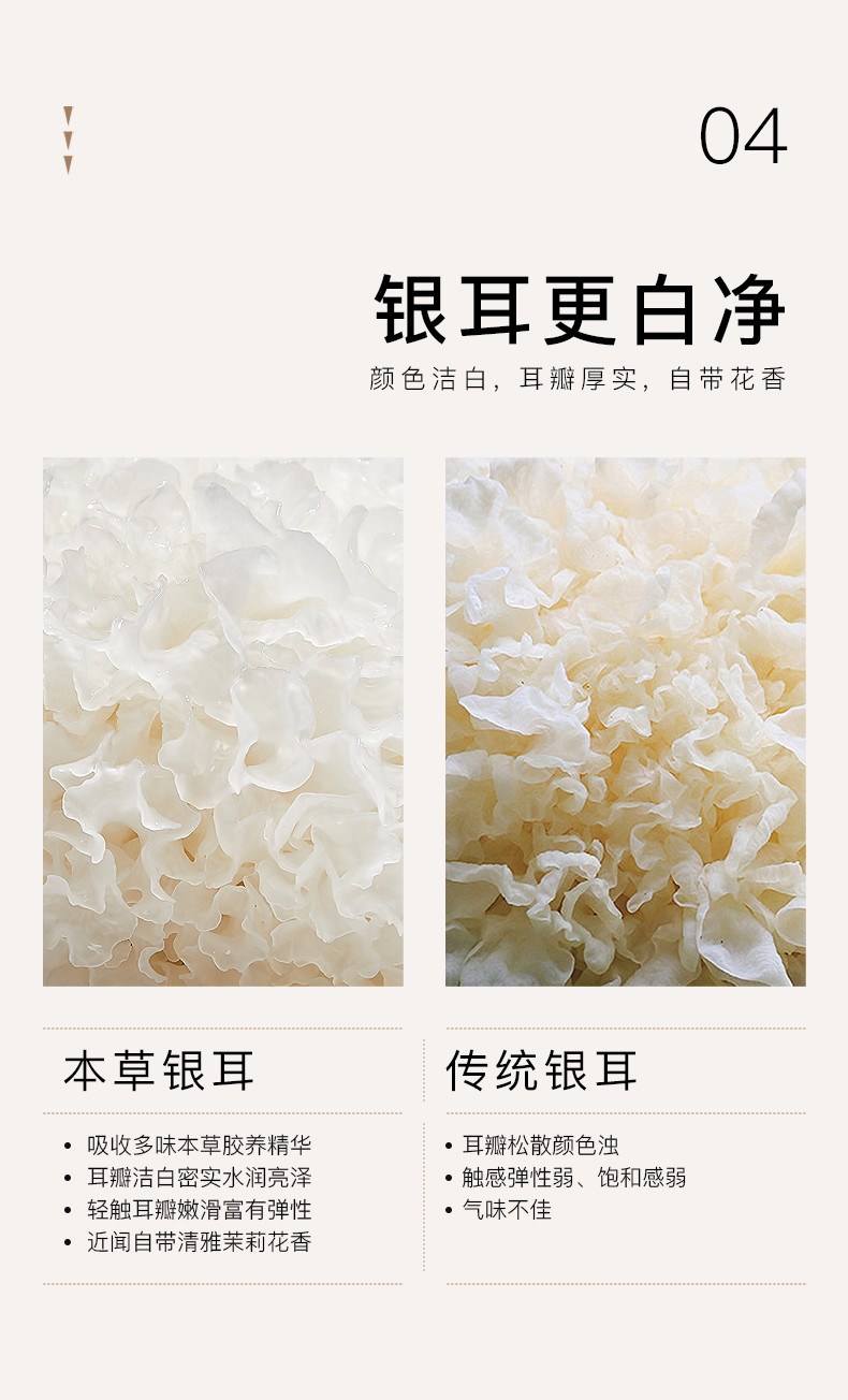 姚淑先 本草银耳羹礼盒（桂花味）260g*6瓶 开盖即食