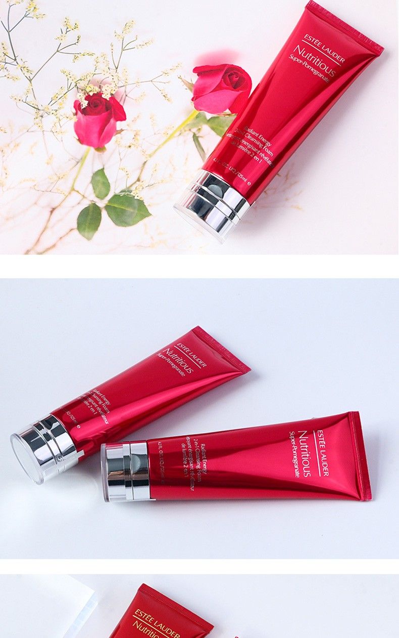 雅诗兰黛/ESTEE LAUDER Estee Lauder鲜活亮采红石榴二合一洁面乳125ml