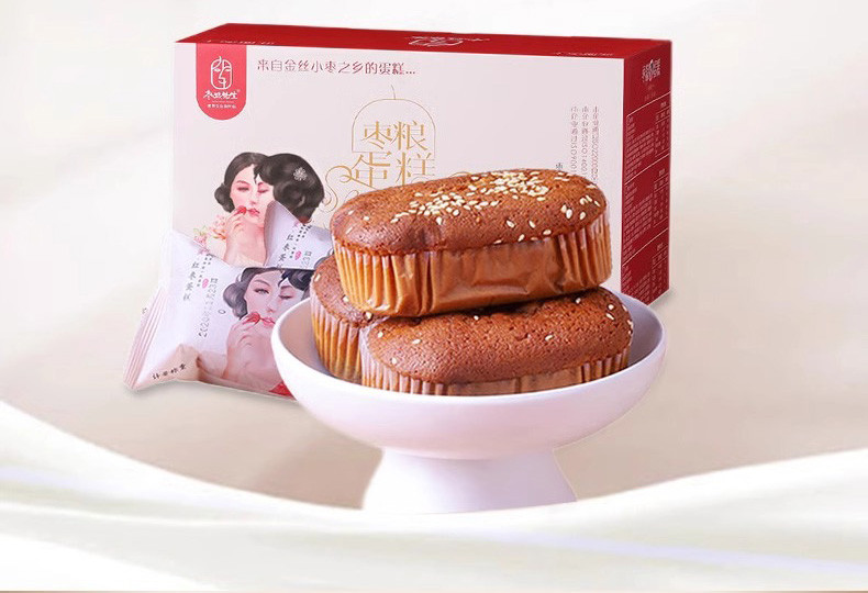 枣粮先生 蜂蜜蛋糕630g/箱