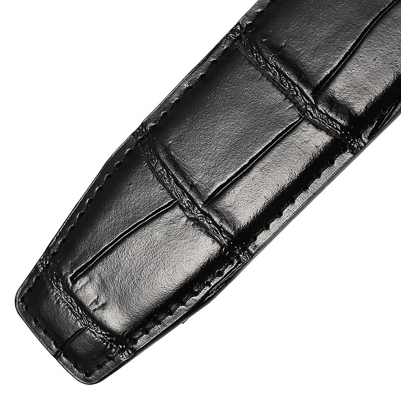 芙拉迪 新款不锈钢自动扣腰带 休闲男士皮带