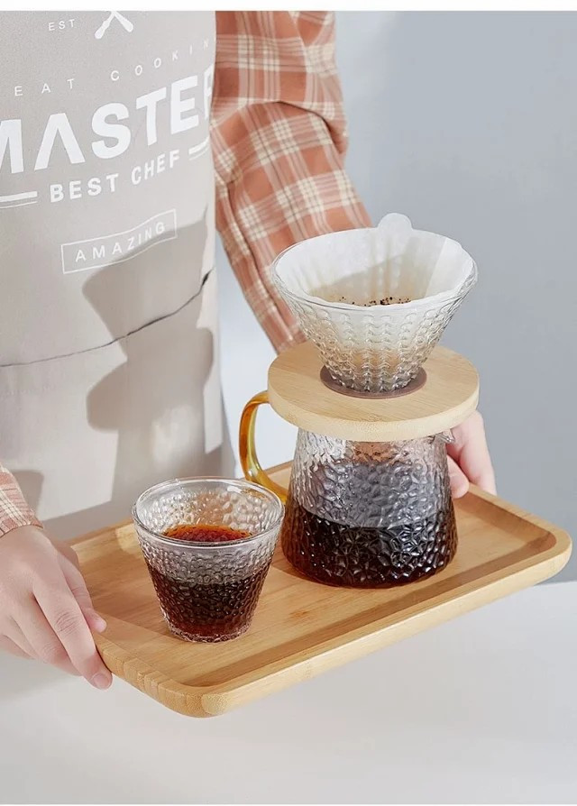 手冲咖啡壶套装过滤杯滴漏式家用分享壶细口壶冲泡壶手磨咖啡具套装