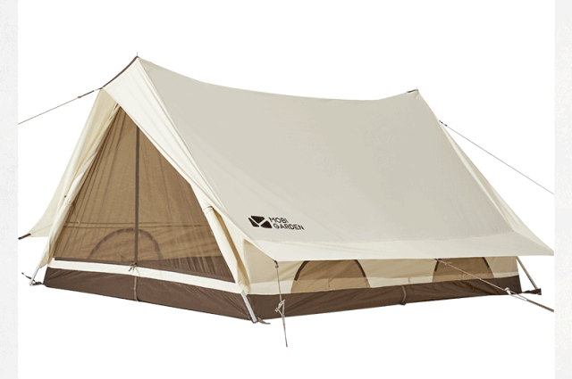 户外露营装备家庭轻奢大空间防雨加厚棉布帐篷150
