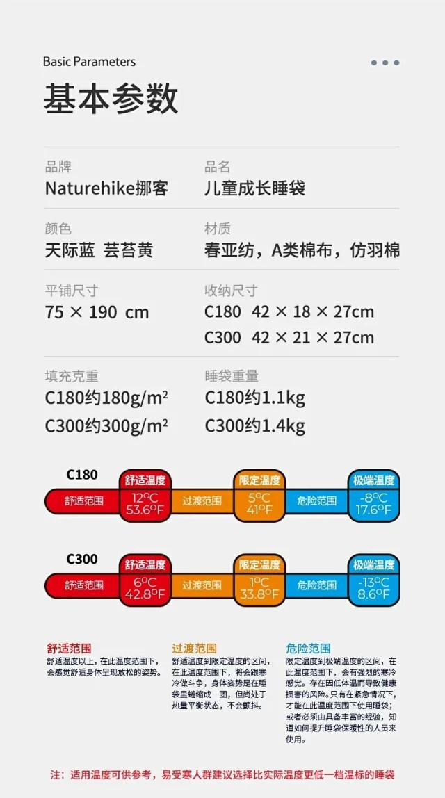 户外露营儿童睡袋露营装备便携纯棉睡袋春秋旅行用品