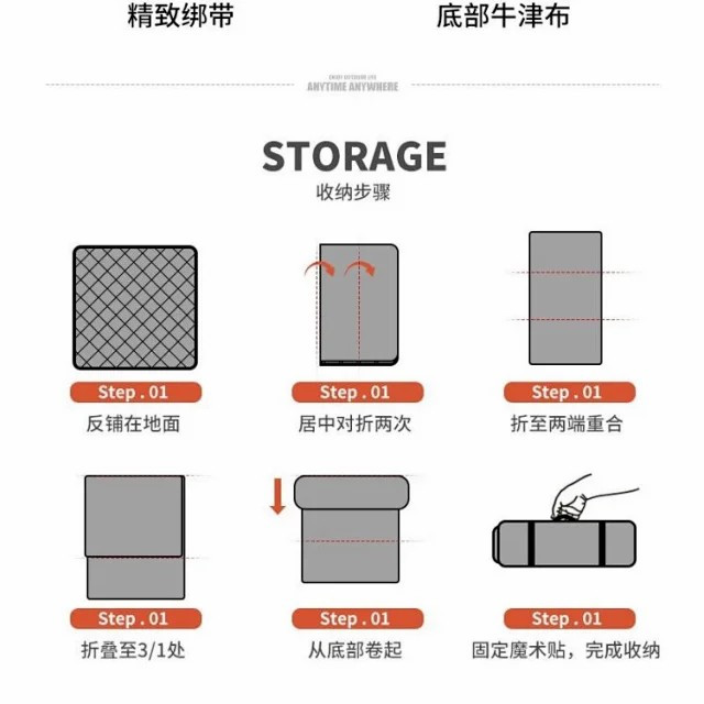 户外露营防水便携超声波防潮野餐垫可机洗