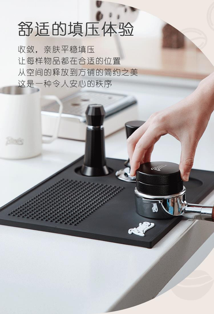 家用店用吧台咖啡杯防滑多功能硅胶滤水垫通用压粉垫