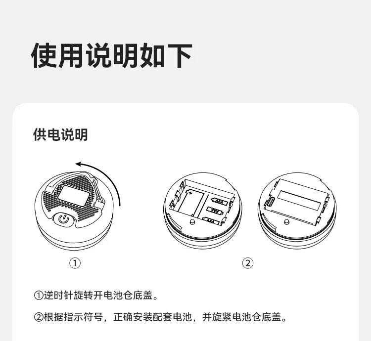 牧蝶谷户外露营便携式小型天幕帐篷超长续航防水照明应急灯