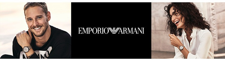 阿玛尼/ARMANI 阿玛尼(Emporio Armani)情侣手表 男女士钢制表带防水商务情侣表 AR80014