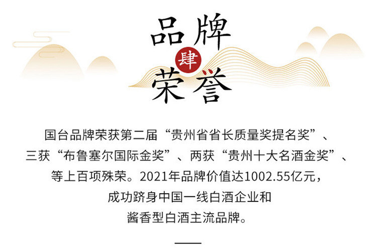 国台 十五年 53度酱香型白酒500ml*6整箱装 年份更长老酒更香 商务宴请收藏送礼