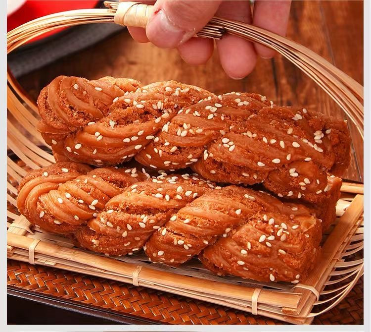 月果老 正宗天津风味麻花手工特产麻花传统糕点早餐食品独立小包装
