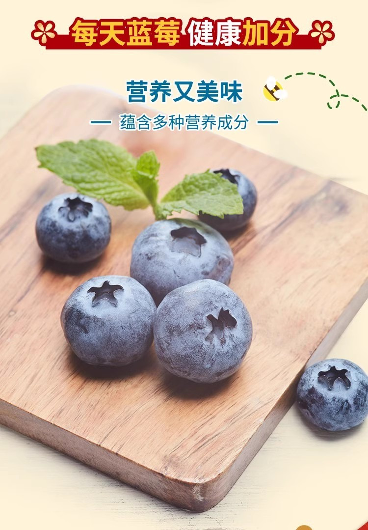 农家自产 【限玉环】云南蓝莓礼盒装