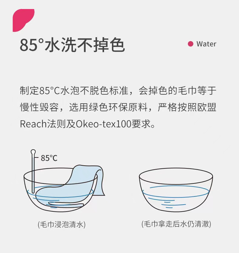 洁丽雅毛巾酒店纯棉加厚洗脸家用柔软成人全棉吸水抗菌面巾三条装MQ