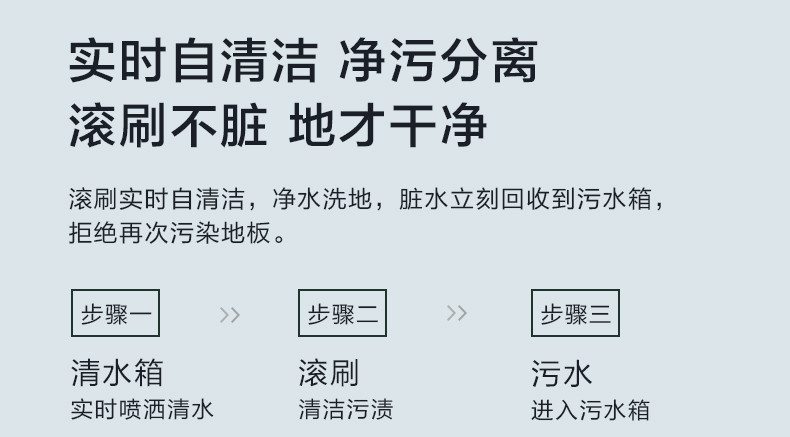 360 无线智能家用吸尘器拖地一体清洗干湿两用拖地机拖把F100