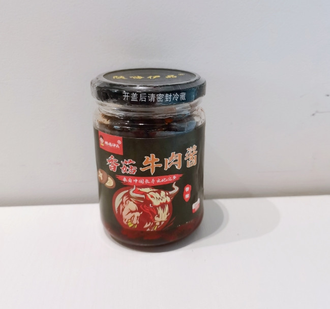 禮遇安康 国心美味 （牛肉）香菇酱230g/瓶