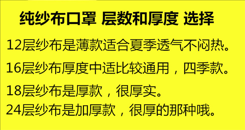 洛港 纱布口罩防尘加厚头戴式1216层工业粉尘打磨纯棉纱口罩可清洗透气/个