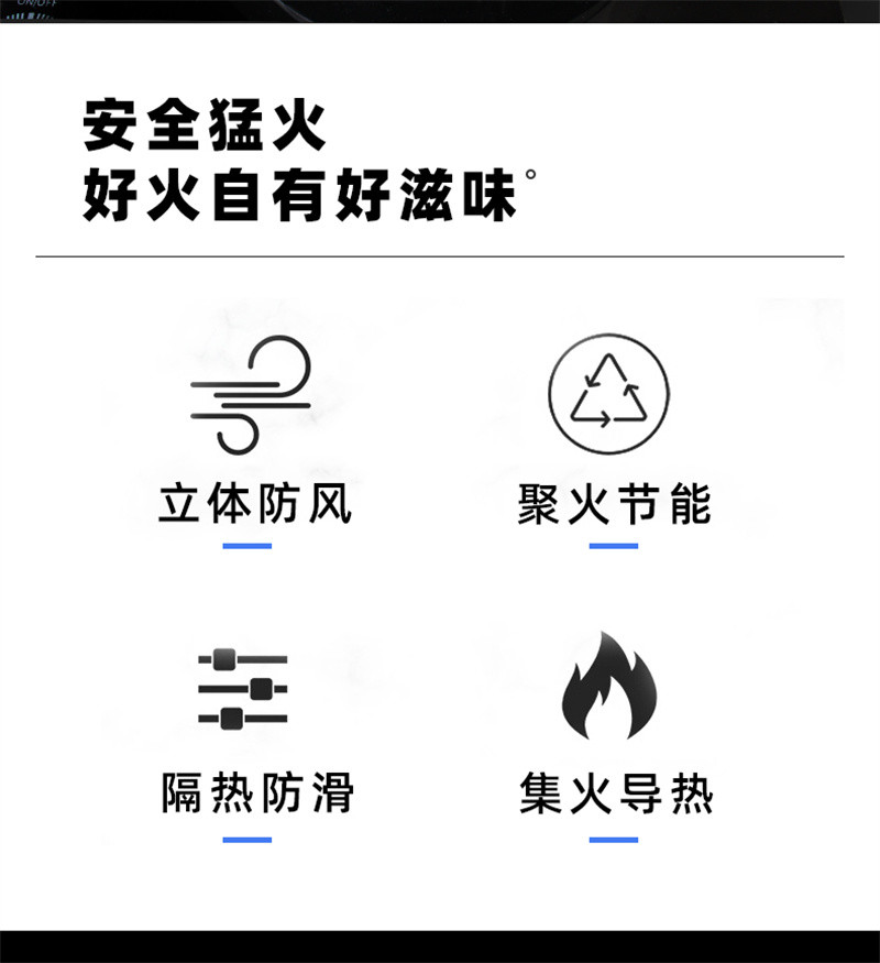 洛港 煤气灶架子聚火节能防风罩架托家用液化燃气灶遮挡板通用型支架/组