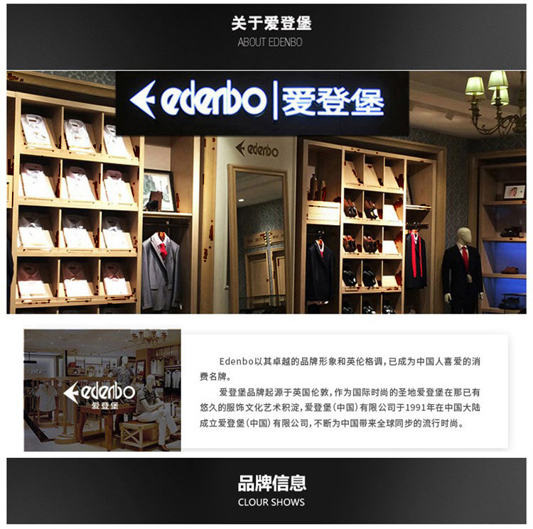 爱登堡（Edenbo）商务旅行拉杆箱登机箱F918 黑色/金色/灰色/玫瑰金 20寸