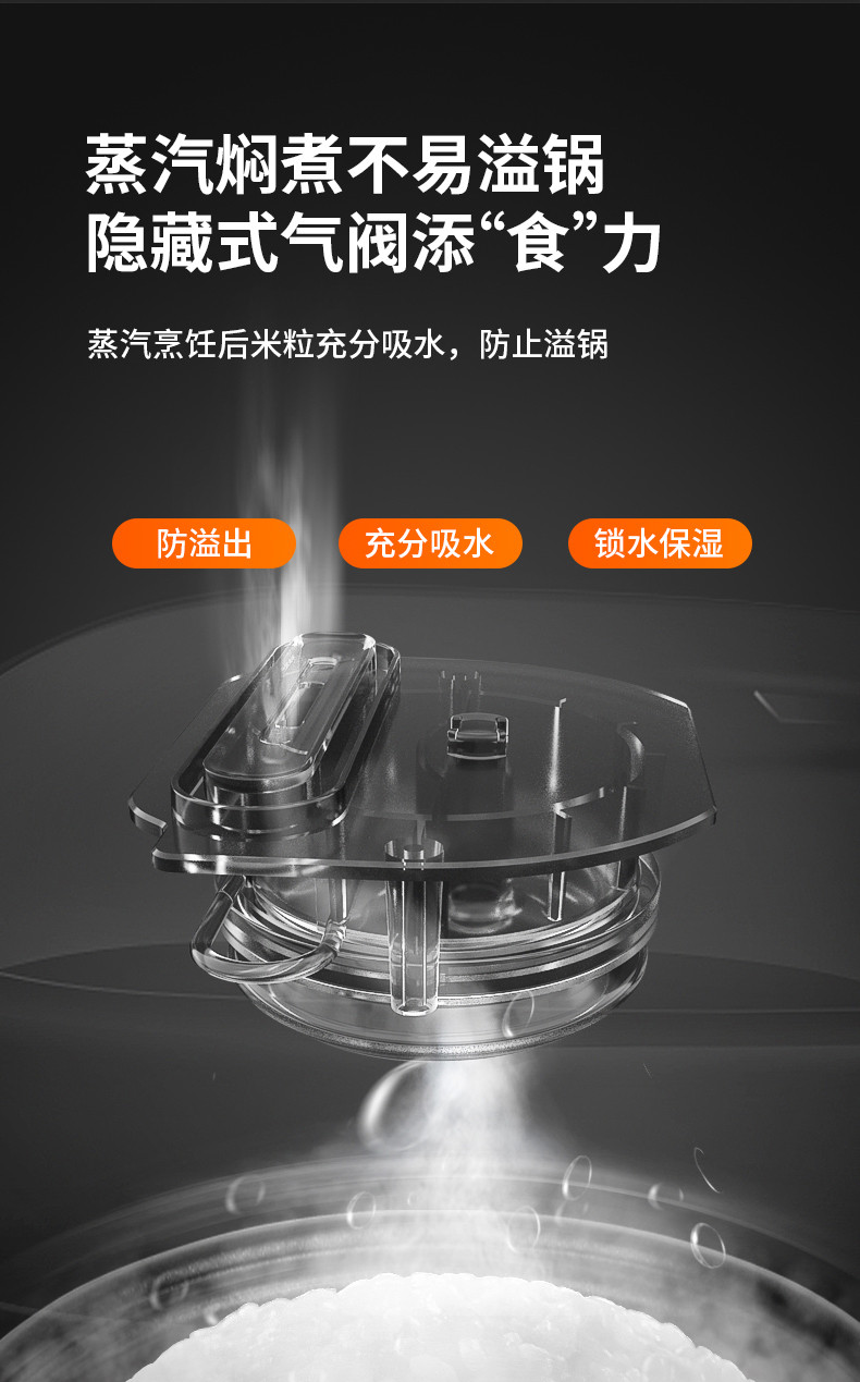 九阳（Joyoung）电饭煲 电饭锅4L  大火力 智能预约多功能电饭煲F40FZ-F531