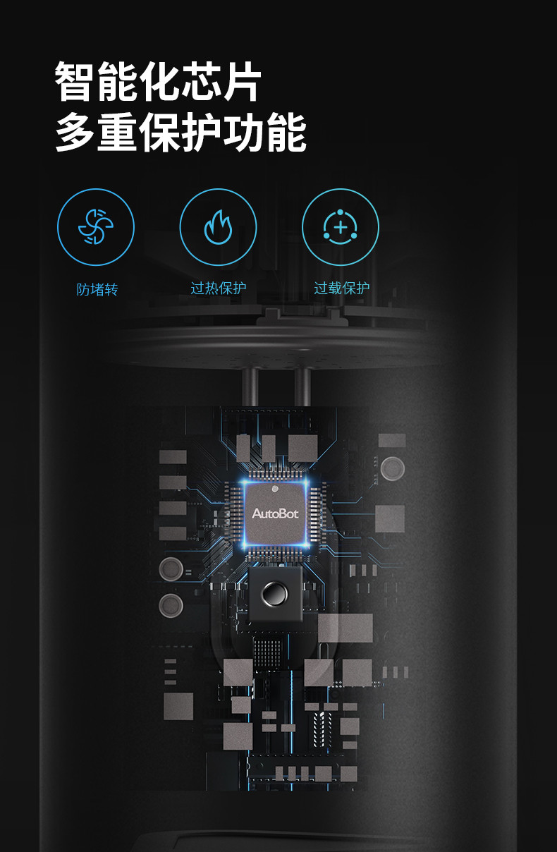 AutoBot VX max车载吸尘器20000Pa大吸力车家两用无线大功率吸尘器50分钟续航