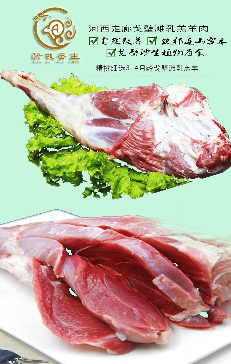农家自产 【金昌市振兴馆】金昌羊肉 多规格可选  真空+保温箱+冰袋