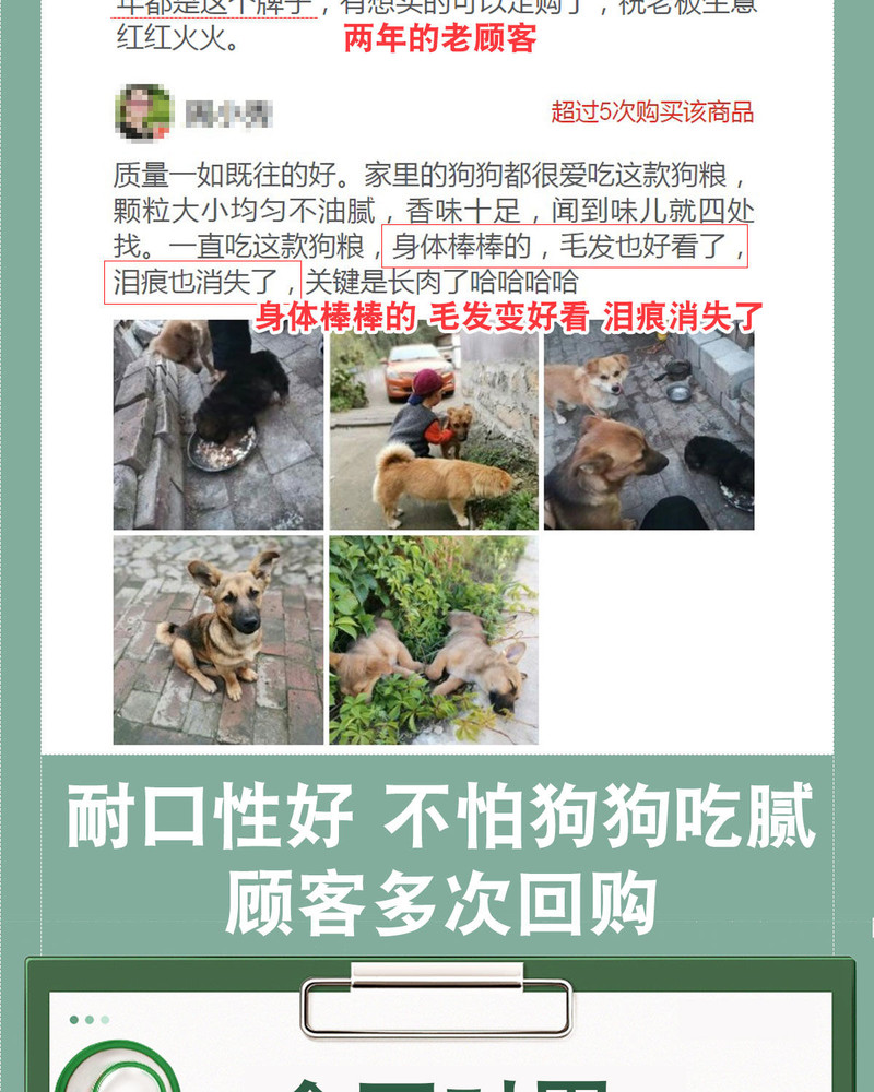 小虎雀 狗粮通用型泰迪金毛拉布拉多幼犬成犬大中小型犬牛肉双拼犬主粮