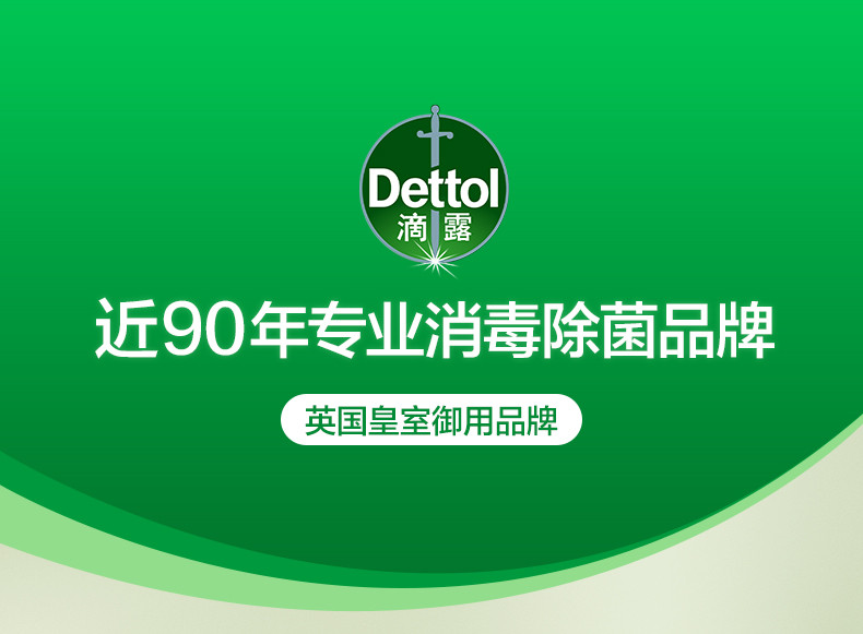 滴露/Dettol 消毒液杀菌除螨儿童宝宝内衣家居室内宠物环境衣物消毒水 750ml