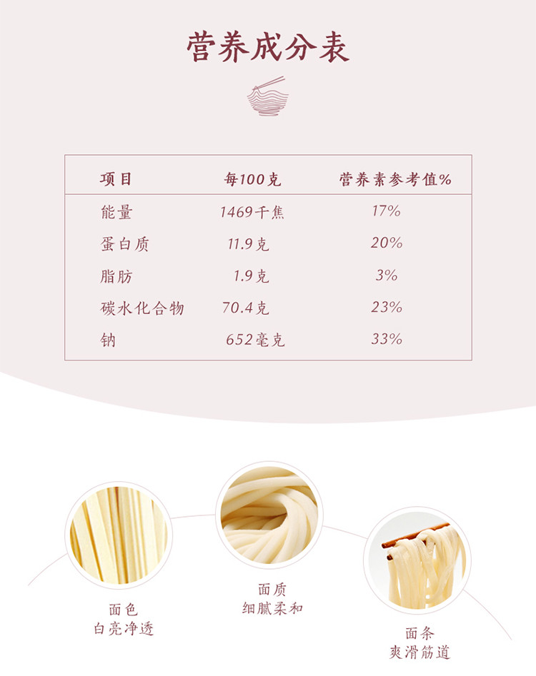 金龙鱼家常系列鸡蛋挂面800g*7袋