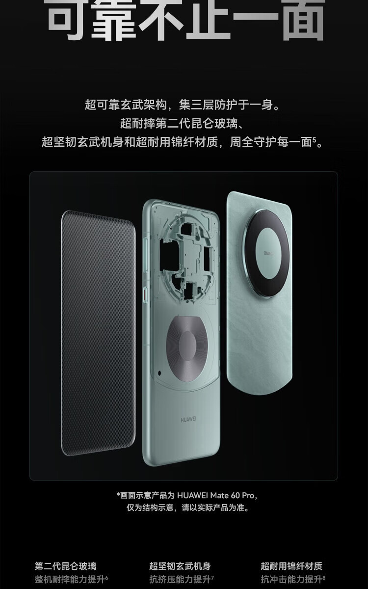 华为/HUAWEI mate60pro遥遥领先手机 新品旗舰 白沙银全网通