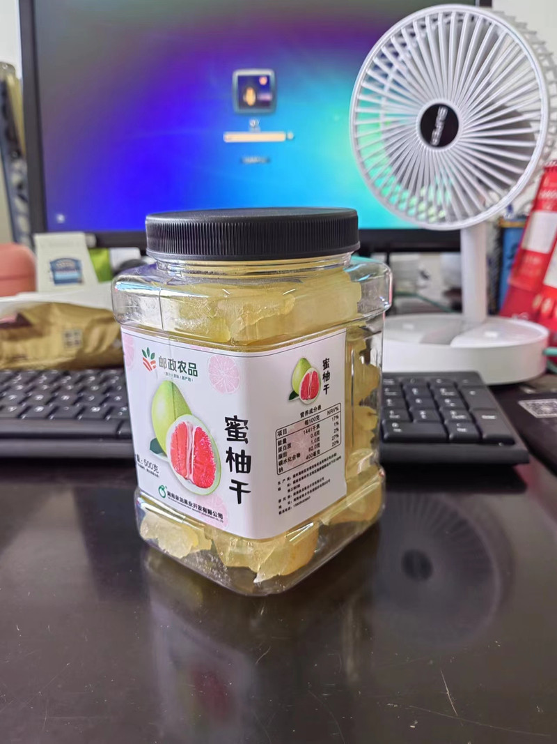 泉龙果业 蜜柚干500g