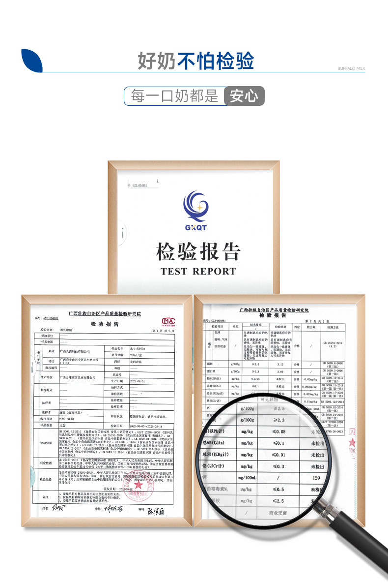 良西农场 广西生牛乳水牛高钙奶生水牛乳纯牛奶