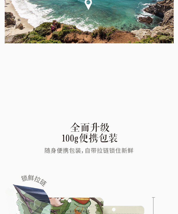 三只松鼠  开心果100g 原味无漂白休闲办公室零食干果坚果特产