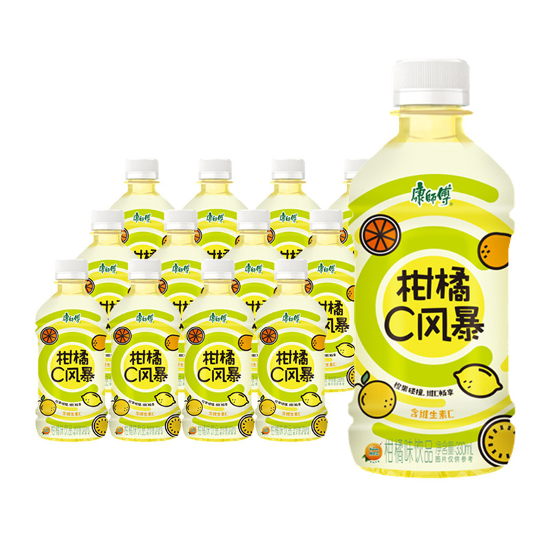  康师傅 多种混合口味随机搭330ml*12瓶