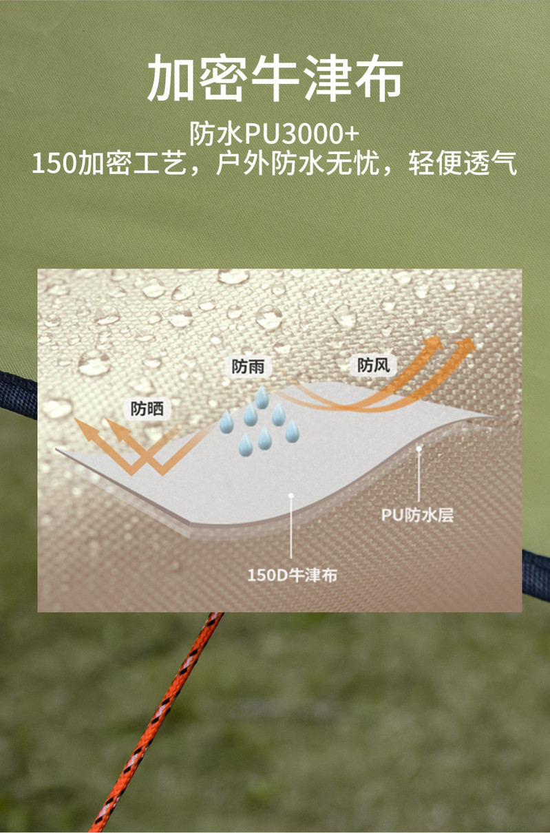 徽羚羊  露营防雨遮阳 天幕