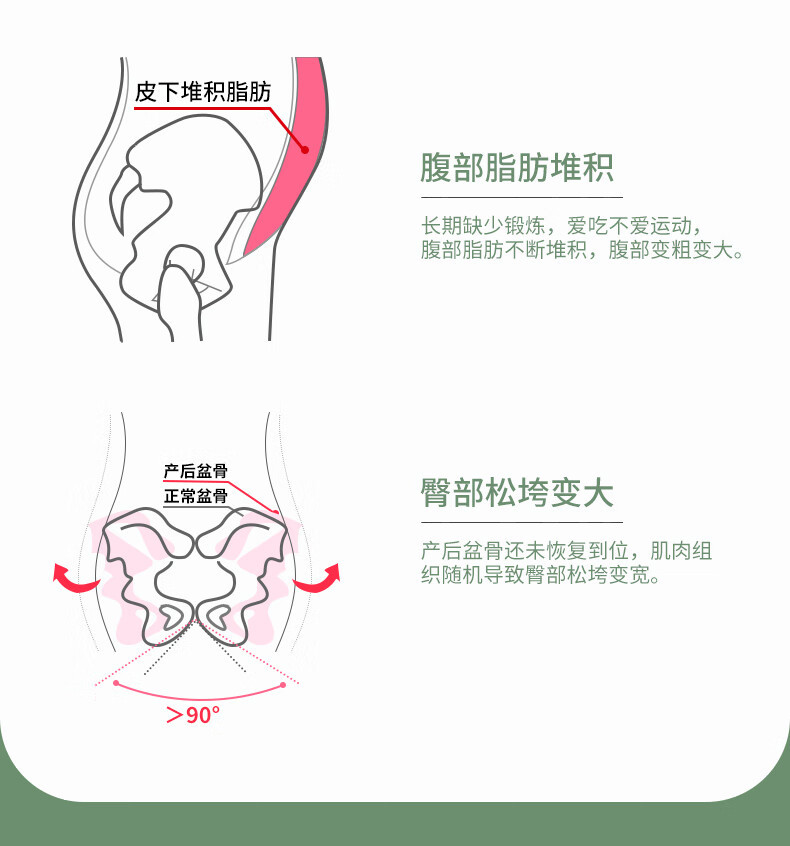 俞兆林 高腰无痕收腹内裤短款 肤色