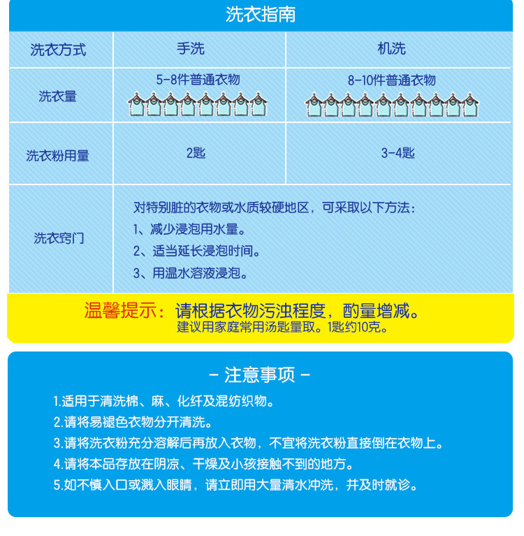 雕牌洗衣粉252g*3袋超效加酶无磷洗衣粉袋装家用茉莉清香强效去渍