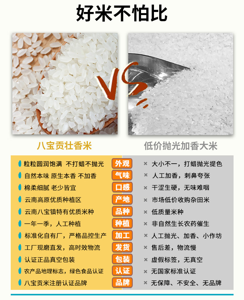 八宝贡米壮香米传统农耕一季稻当季新米