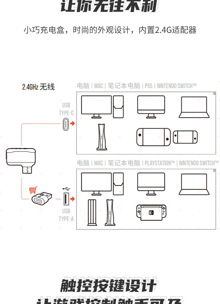 JBL QUANTUM TWS 真无线游戏降噪游戏耳机