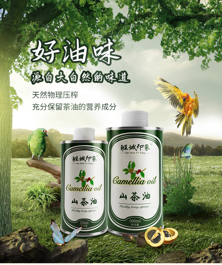 班城印象 山茶油罐装  250ml*2